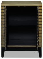 Oia Accent Cabinet - Antique Champagne