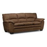 Kelleher Sofa and Loveseat Set - Hazelnut