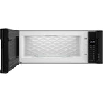 Whirlpool Black Over-the-Range Microwave and Hood Combination (1.1 Cu. Ft.) - YWML55011HB