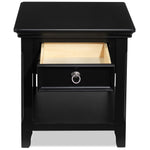 Turner End Table - Black