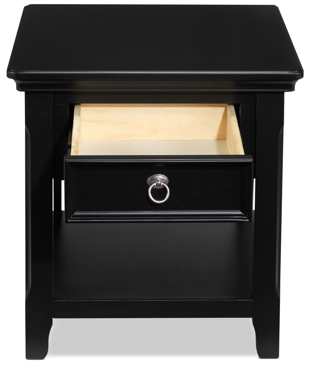 Turner End Table - Black