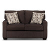 Perkin Loveseat - Deep Brown