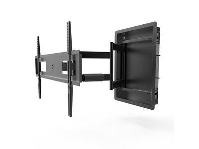 Low Profile Recessed In-Wall Full Motion TV Wall Mount for 46" to 80" TVs - R500