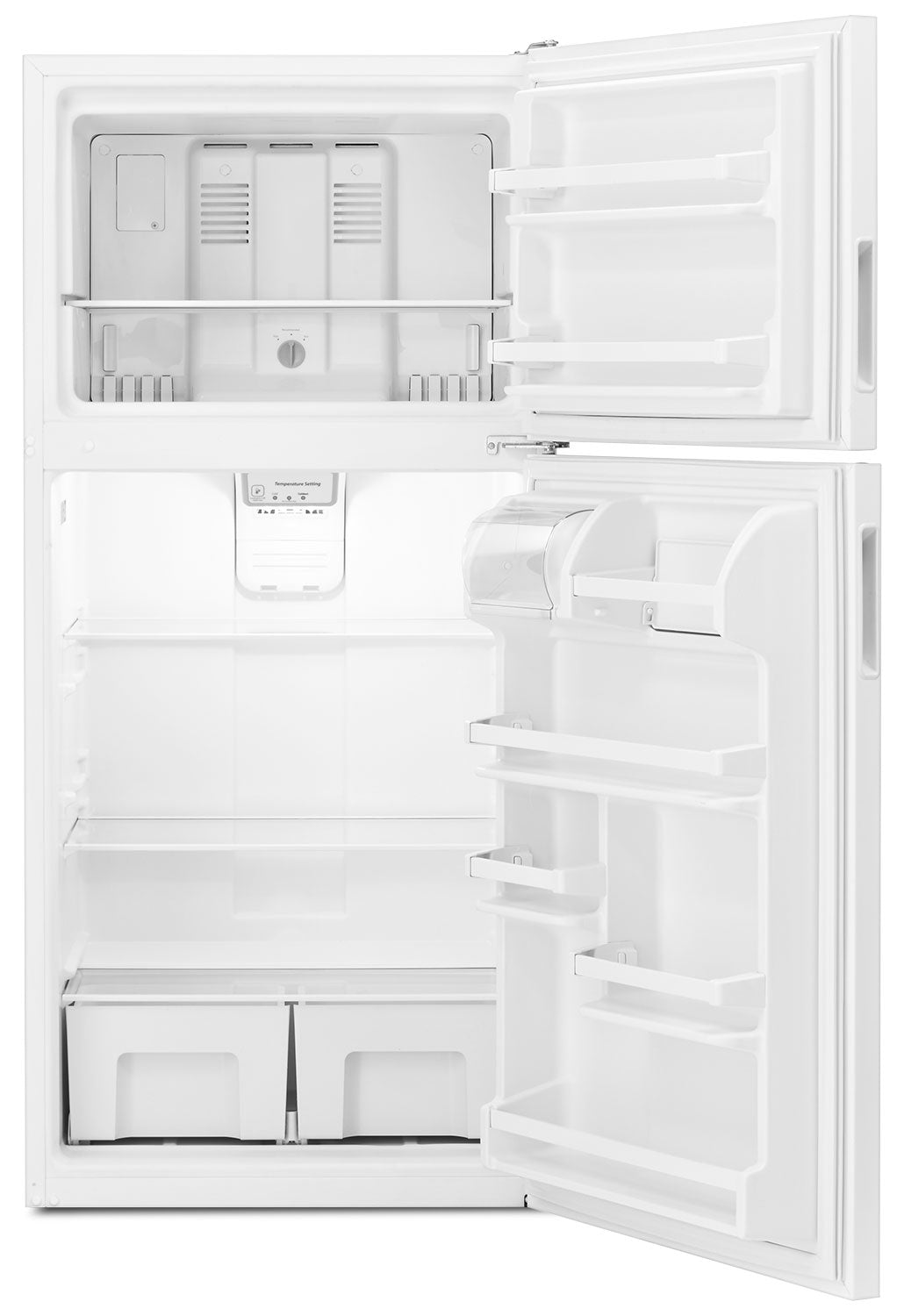 Amana White Top-Freezer Refrigerator (18.15 Cu. Ft.) - ART318FFDW