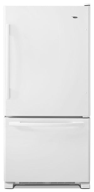 Amana White Bottom-Freezer Refrigerator (22.1 Cu. Ft.) - ABB2224BRW