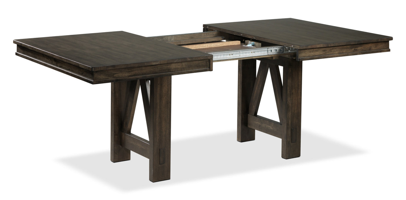 Thompson Extendable Dining Table - Dark Oak