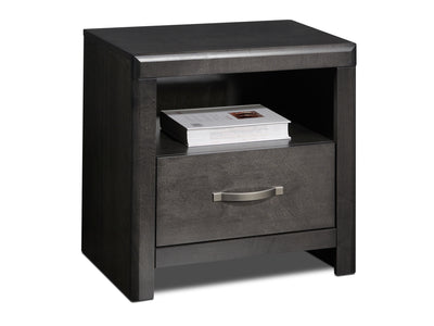 Dessy Night Table - Charcoal