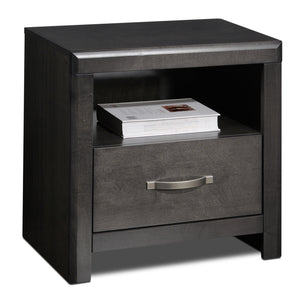 Dessy Night Table - Charcoal