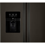 Whirlpool Black Stainless Steel Side-by-Side Refrigerator (25 Cu. Ft.) - WRS325SDHV