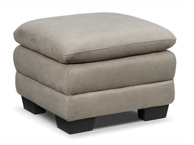 Kelleher Ottoman - Silver Grey