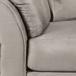 Collier Sofa and Chair Set - Light Grey