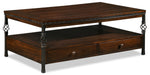 Sterling 50" Coffee Table - Walnut