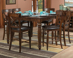 Kingstown Extendable Counter Height Dining Table - Chocolate