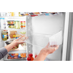 Whirlpool White Side-by-Side Refrigerator (25 Cu. Ft.) - WRS315SNHW