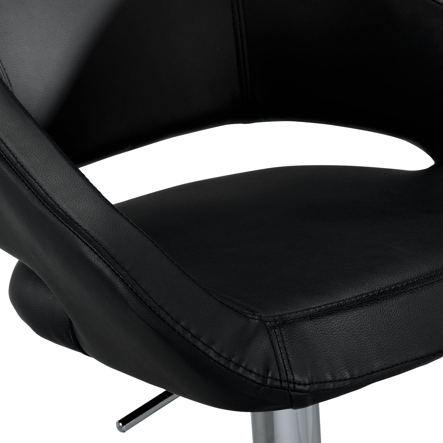 Gustavo Bar Height Stool - Black