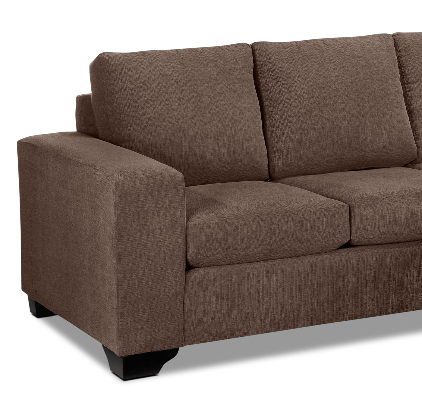 Fava Chaise Sofa - Light Brown