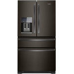 Whirlpool Black Stainless Steel French Door Refrigerator (25 Cu. Ft.) - WRX735SDHV