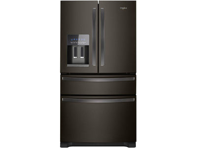 Whirlpool Black Stainless Steel French Door Refrigerator (25 Cu. Ft.) - WRX735SDHV