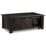 Gable 50" Lift-Top Coffee Table - Weathered Charcoal