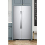 Whirlpool Monochromatic Stainless Steel Side-by-Side Refrigerator (22 Cu. Ft.) - WRS312SNHM
