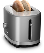 KitchenAid Contour Silver 2-Slice Toaster with High-Lift Lever - KMT2116CU