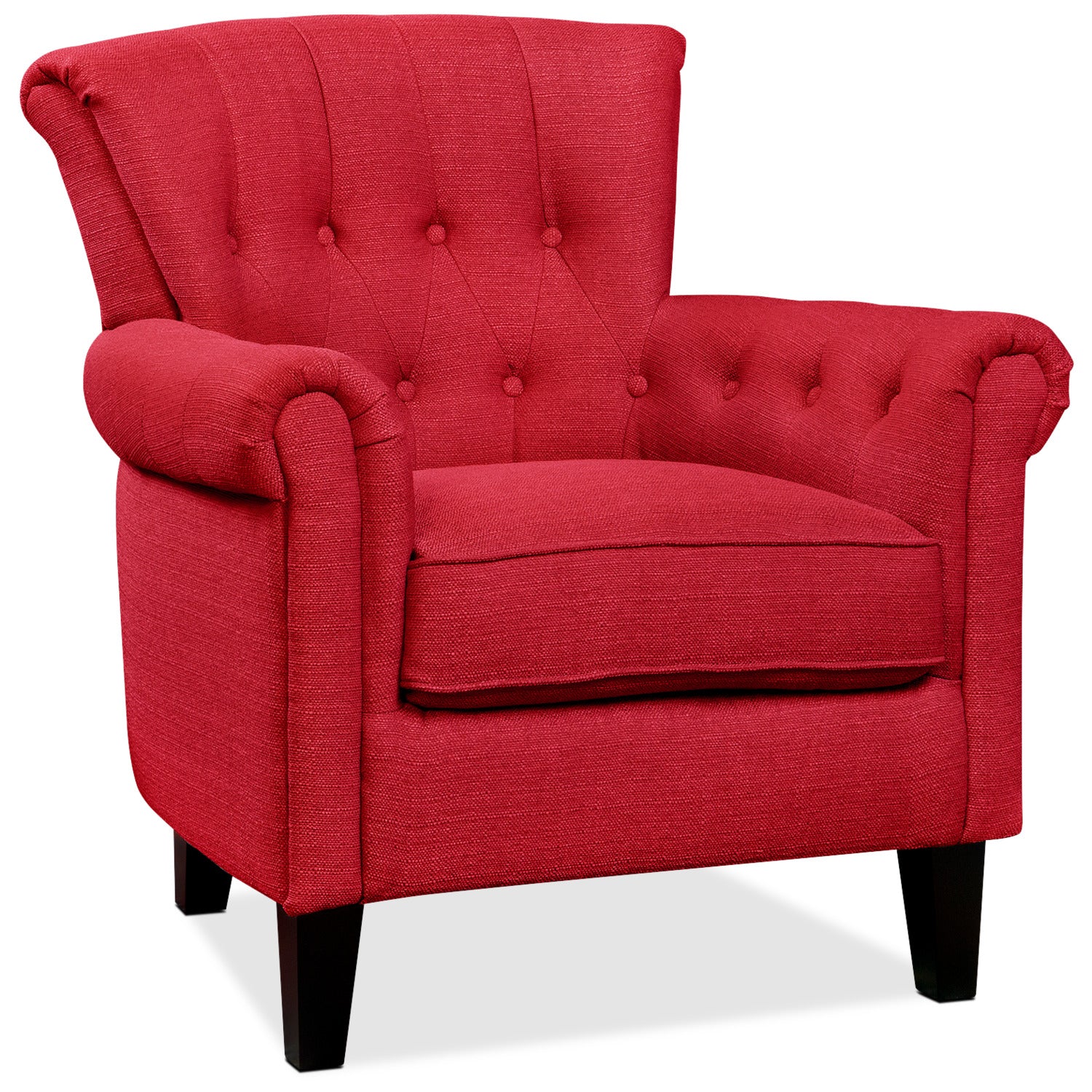 Molly Accent Chair - Red