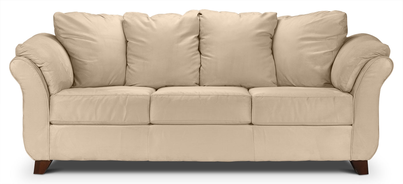 Collier Sofa and Chair Set - Beige