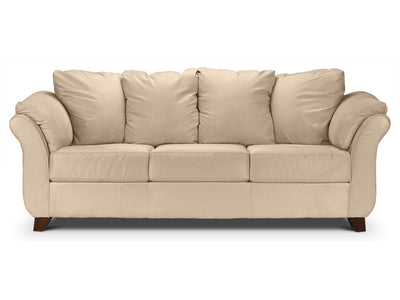 Collier Sofa and Loveseat Set - Beige