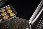 GE Stainless Steel Freestanding Electric True Convection Range (6.2 Cu. Ft.) - PCB905SKSS