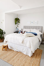 Sunup King Headboard - Beige