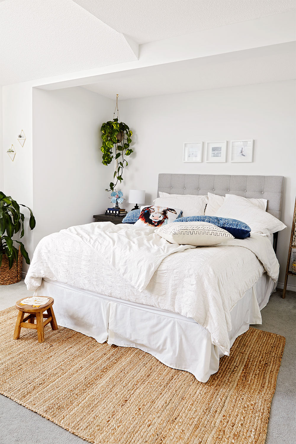 Sunup Queen Headboard - Beige