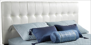 Moonlight Adjustable Full Headboard - White