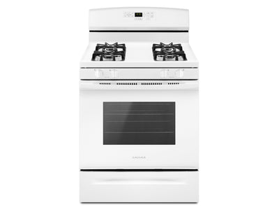 Amana White Freestaanding Gas Range (5.0 Cu. Ft.) - AGR6603SFW