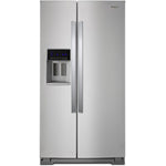 Whirlpool Stainless Steel Counter-Depth Side-by-Side Refrigerator (21 Cu. Ft.) - WRS571CIHZ