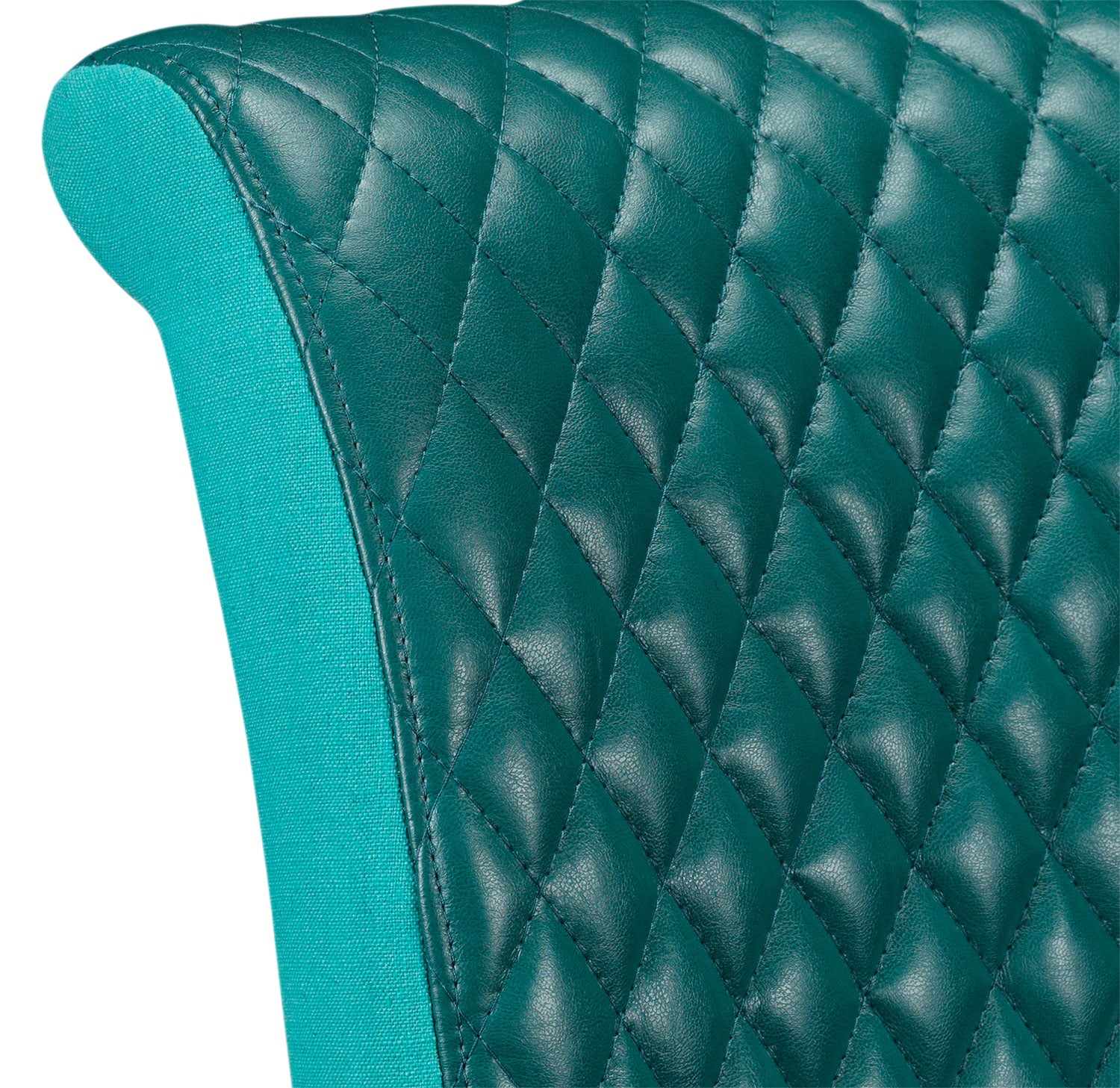 Flora Pub-Height Stool - Teal