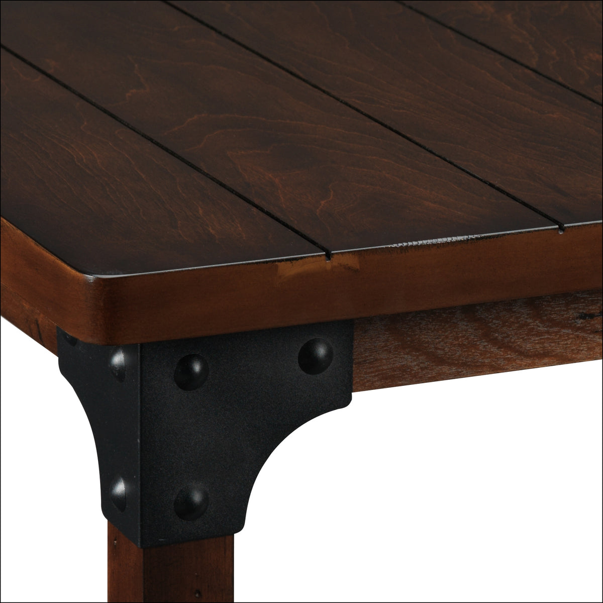 Wellington Coffee Table with 2 End Tables Walnut Leon's