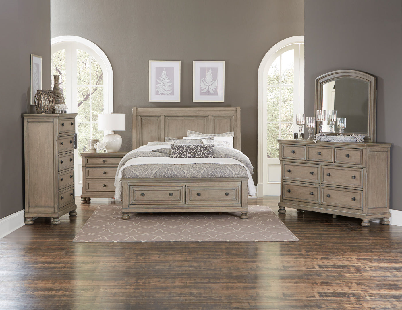Windchester 7-Drawer Dresser - Grey