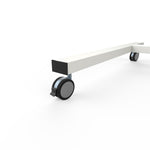 Rolling Mobile TV Floor Stand for 37" to 65" TVs - MKH65W