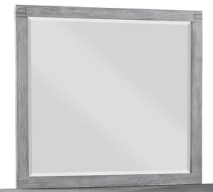 Copeland Mirror - Wire-Brushed Grey