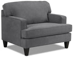 Bacchus Chair and a Half - Slate