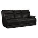 Lanette Power Reclining Sofa - Black