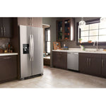 Whirlpool Stainless Steel Side-by-Side Refrigerator (25 Cu. Ft.) - WRS555SIHZ