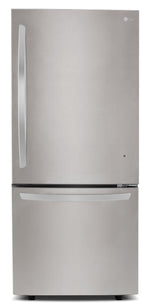 LG Appliances Stainless Steel Bottom-Freezer Refrigerator (22.1 Cu. Ft.) - LDNS22220S