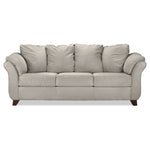 Collier Sofa and Chair Set - Light Grey