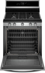 Whirlpool Stainless Steel Freestanding Gas True Convection Range (5.8 Cu. Ft.) - WFG975H0HZ