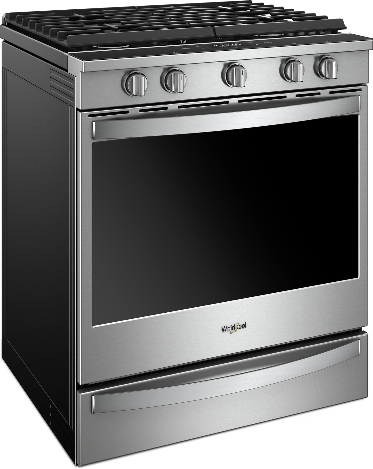 Whirlpool Stainless Steel Slide-In Gas True Convection Range (5.8 Cu. Ft.) - WEG750H0HZ