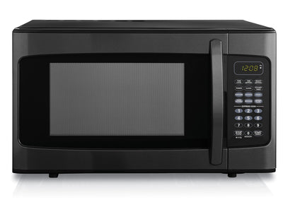 Danby Black Stainless Steel Microwave (1.1 Cu. Ft.) - DMW11B1BBSDB
