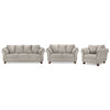 Collier Sofa, Loveseat and Chair Set - Light Grey