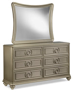 Dynasty Mirror - Gold