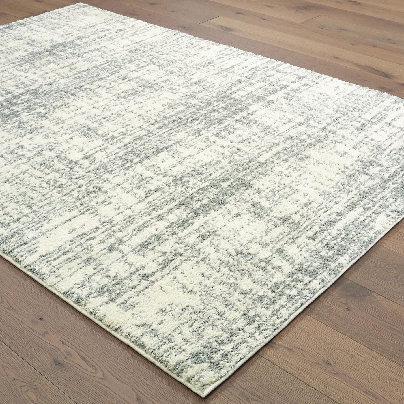 Vaughn W1803HL Distressed Abstract Area Rug (3'10"X5'5")